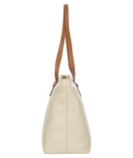 BRIC&rsquo;S CREMONA Sac cabas en cuir, sac bandouli&egrave;re CR&Egrave;ME - Sacs pour Femme - 4