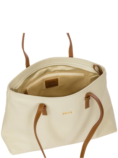CREMONA Sac cabas en cuir, sac bandouli&egrave;re CR&Egrave;ME - Sacs pour Femme