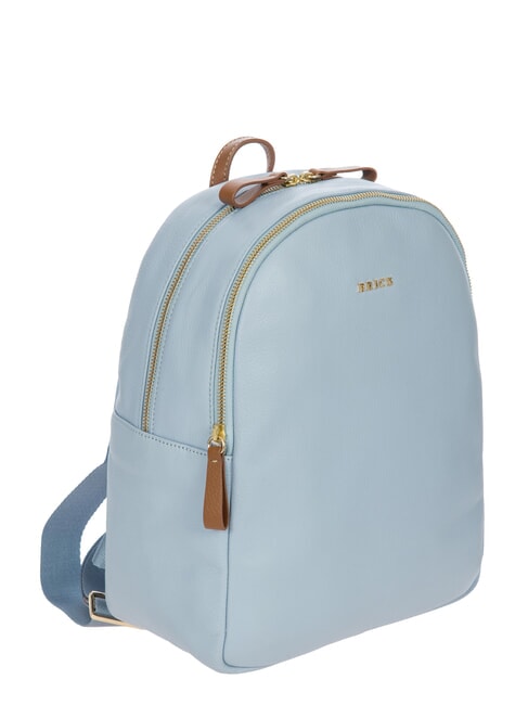 CREMONA Sac &agrave; dos en cuir, deux compartiments ciel - Sacs pour Femme