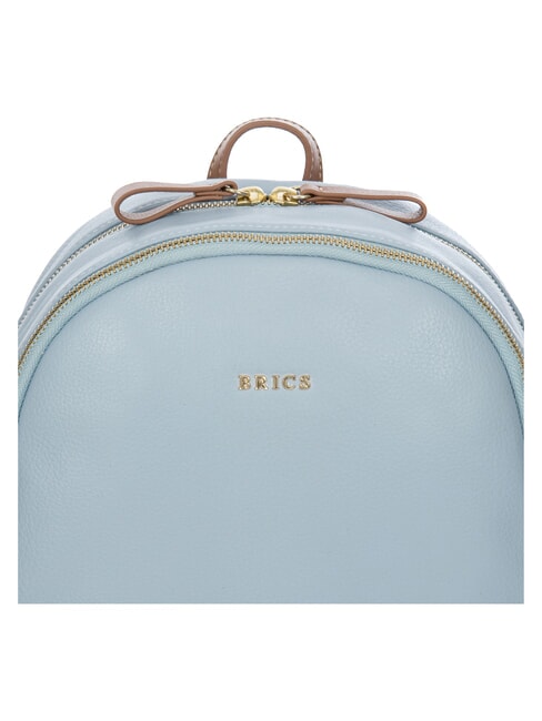 CREMONA Sac &agrave; dos en cuir, deux compartiments ciel - Sacs pour Femme