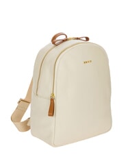BRIC&rsquo;S CREMONA Sac &agrave; dos en cuir, deux compartiments CR&Egrave;ME - Sacs pour Femme - 2
