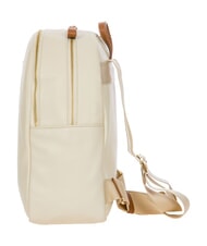 BRIC&rsquo;S CREMONA Sac &agrave; dos en cuir, deux compartiments CR&Egrave;ME - Sacs pour Femme - 4