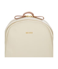 BRIC&rsquo;S CREMONA Sac &agrave; dos en cuir, deux compartiments CR&Egrave;ME - Sacs pour Femme - 6