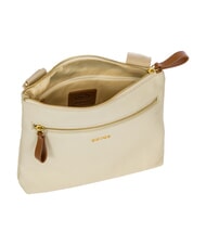 BRIC&rsquo;S CREMONA Sac bandouli&egrave;re S, cuir CR&Egrave;ME - Sacs pour Femme - 5