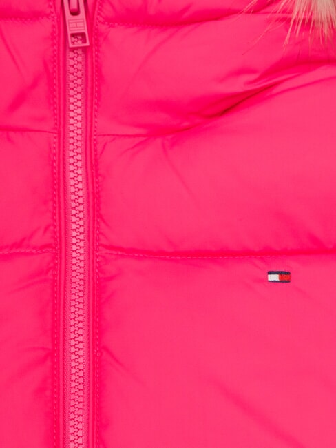 TH Doudoune &agrave; capuche magenta chaud - B&eacute;b&eacute; Vestes
