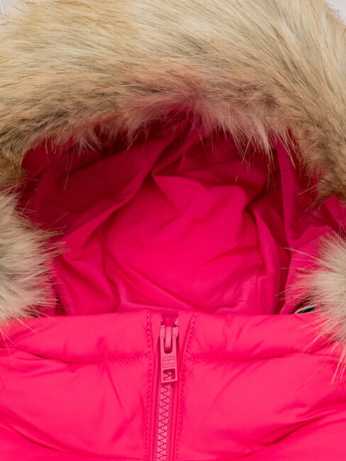 TH Doudoune &agrave; capuche magenta chaud - B&eacute;b&eacute; Vestes