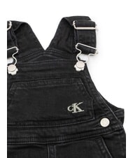 CALVIN KLEIN CK salopette en jean noir lav&eacute; - Pantalons pour enfants - 2