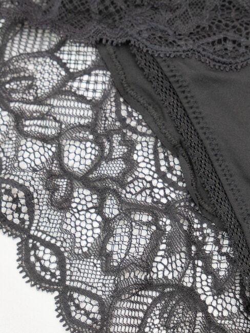 CK Culottes en dentelle noir - Slip femme