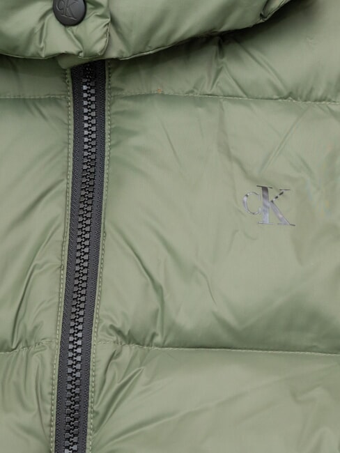 CK JEANS Doudoune &agrave; capuche thym - Doudounes femme
