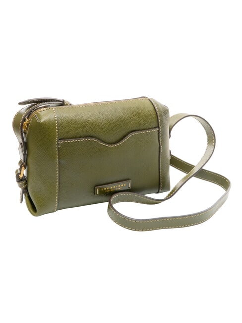 GEMMA Mini sac bandouli&egrave;re en cuir thym abb gold - Sacs pour Femme