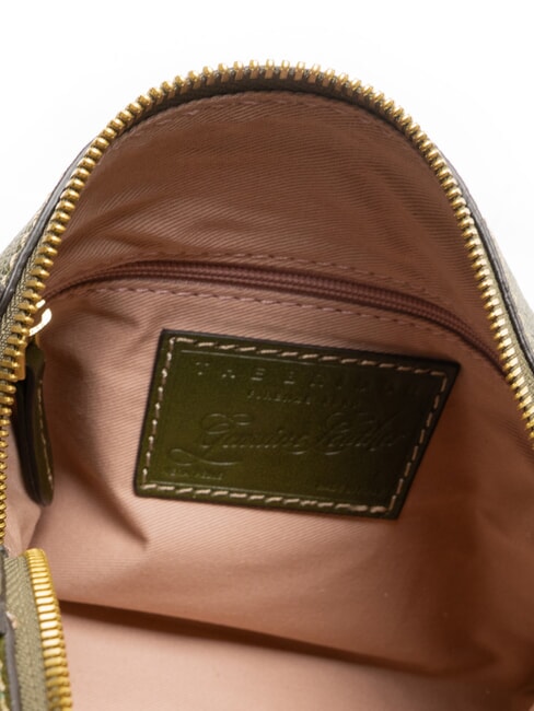 GEMMA Mini sac bandouli&egrave;re en cuir thym abb gold - Sacs pour Femme