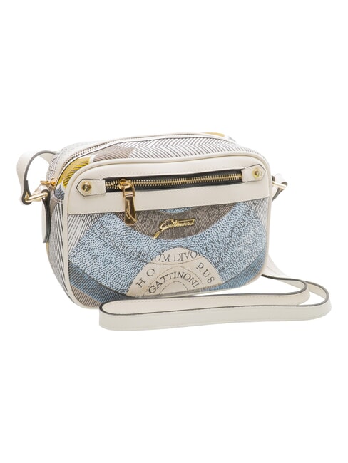 PLANETARIUM Mini sac bandouli&egrave;re blanc cass&eacute; - Sacs pour Femme