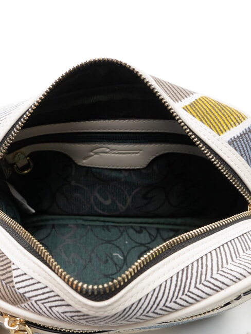 PLANETARIUM Mini sac bandouli&egrave;re blanc cass&eacute; - Sacs pour Femme