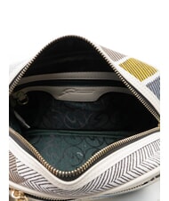 GATTINONI PLANETARIUM Mini sac bandouli&egrave;re blanc cass&eacute; - Sacs pour Femme - 5