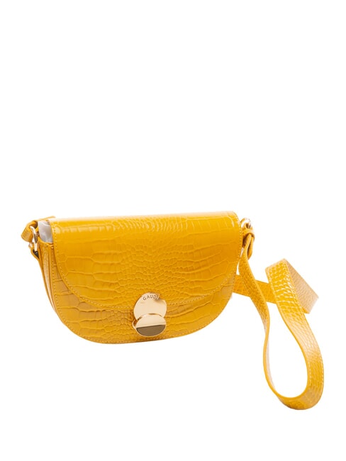 EVELYN COCCO Petit sac &agrave; bandouli&egrave;re imprim&eacute; Miel - Sacs pour Femme