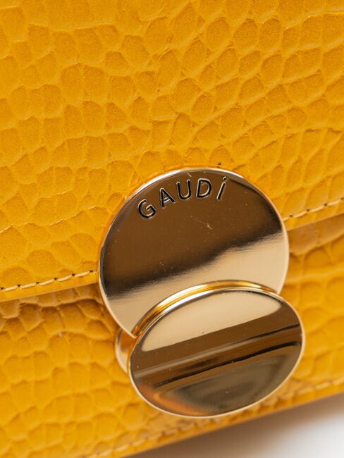 EVELYN COCCO Petit sac &agrave; bandouli&egrave;re imprim&eacute; Miel - Sacs pour Femme