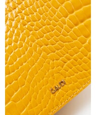 GAUD&Igrave; EVELYN COCCO Petit sac &agrave; bandouli&egrave;re imprim&eacute; Miel - Sacs pour Femme - 5