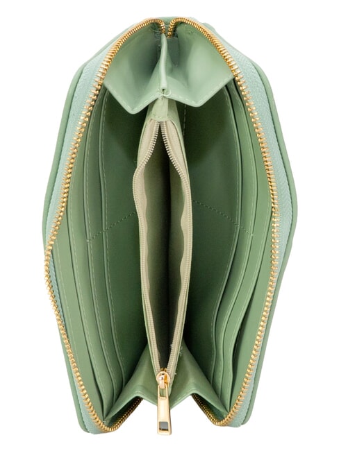 DORIS Grand portefeuille marine / blanc - Portefeuilles Femme