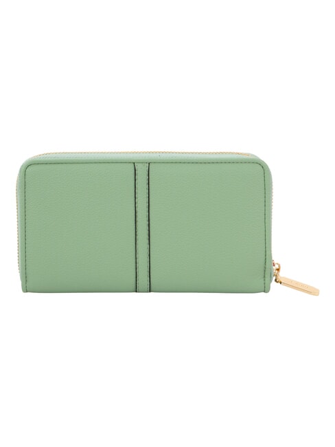 DORIS Grand portefeuille marine / blanc - Portefeuilles Femme