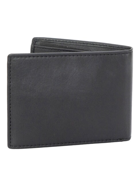 LIAM portefeuille en cuir NOIR - Portefeuilles Homme