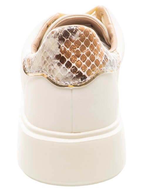 VENUS Baskets cr&egrave;me/python - Chaussures Femme