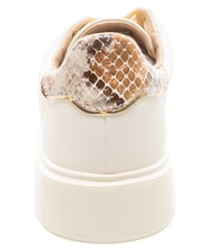 BLAUER VENUS Baskets cr&egrave;me/python - Chaussures Femme - 3