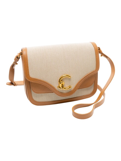 C-ME CANVAS Mini sac bandouli&egrave;re en cuir r&eacute;cif / p&ecirc;che - Sacs pour Femme