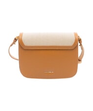 COCCINELLE C-ME CANVAS Mini sac bandouli&egrave;re en cuir r&eacute;cif / p&ecirc;che - Sacs pour Femme - 4
