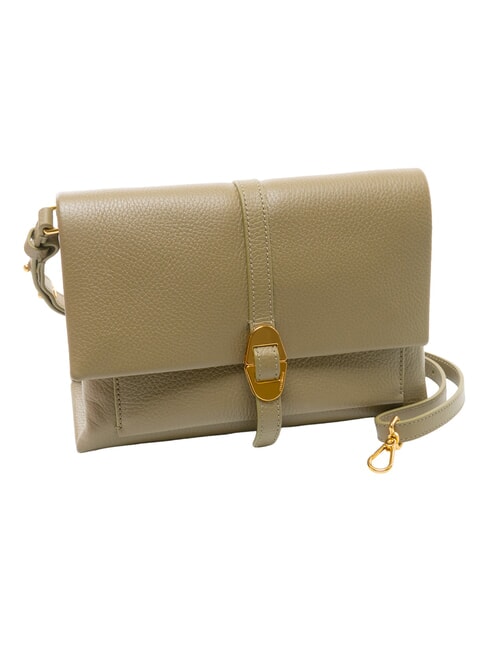 DORIAN  Sac bandouli&egrave;re, en cuir vert laurier - Sacs pour Femme