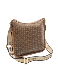 POLLINI HERITAGE Sac bandouli&egrave;re ajustable marron / cr&egrave;me - Sacs pour Femme - 2