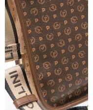 POLLINI HERITAGE Sac bandouli&egrave;re ajustable marron / cr&egrave;me - Sacs pour Femme - 3