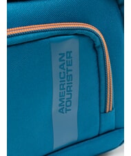 AMERICAN TOURISTER BLAZING RIDE &Eacute;tui &agrave; maquillage avec poche avant turquoise/orange - Trousses - 3