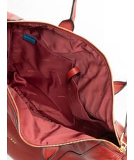 PIQUADRO W99  Cabas port&eacute; &eacute;paule, avec bandouli&egrave;re ROUGE - Sacs pour Femme - 4