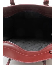 BRACCIALINI HELLEN Sac &agrave; main en cuir Bourgogne - Sacs pour Femme - 5
