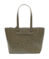 ARMANI EXCHANGE A|X ALL OVER sac &agrave; bandouli&egrave;re savane - Sacs pour Femme - 4
