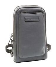 THE BRIDGE FILIPPO Mini sac, double portabilit&eacute; abb gris ruth&eacute;nium fonc&eacute; - Sacs pour Femme - 4