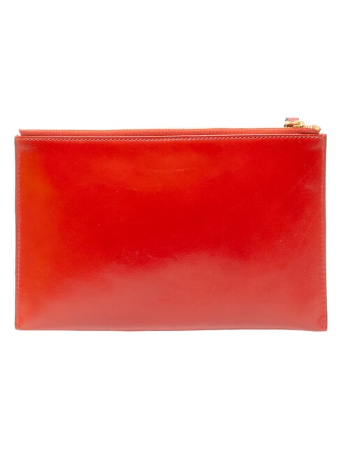LUCREZIA Pochette en cuir flamenco abb. or - Sacs pour Femme