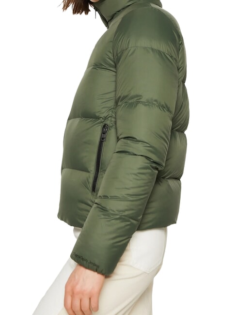 CK JEANS Doudoune &agrave; capuche thym - Doudounes femme