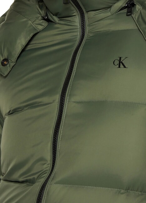 CK JEANS Doudoune &agrave; capuche thym - Doudounes femme
