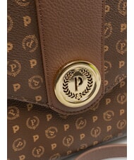 POLLINI HERITAGE Sac &agrave; main avec bandouli&egrave;re marron / cr&egrave;me - Sacs pour Femme - 4