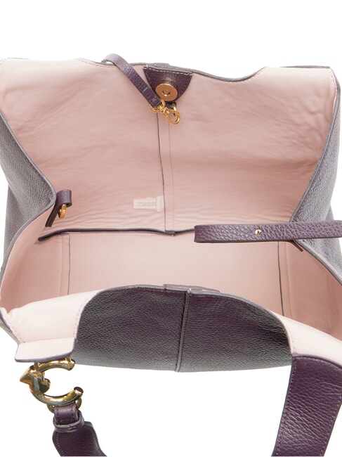 C-EASY Sac bandouli&egrave;re, avec pochette prunes - Sacs pour Femme