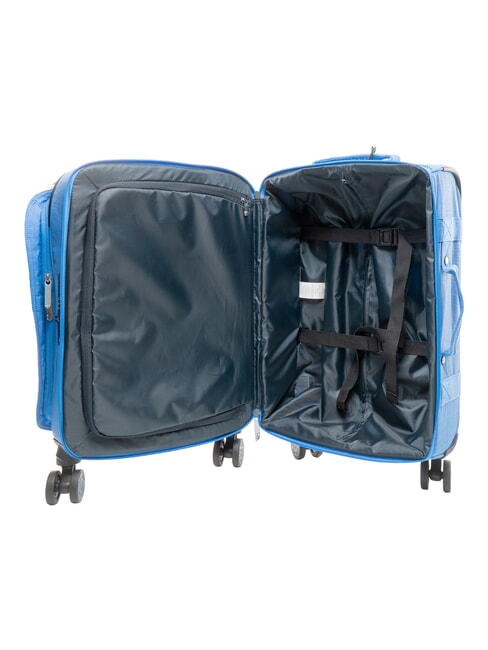 SPONTANEOUS S Chariot &agrave; bagages &agrave; main cocktail bleu - Valises cabine