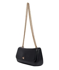 CALVIN KLEIN CK CONVERTIBLE sac bandouli&egrave;re sur noir - Sacs pour Femme - 4