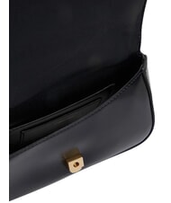 CALVIN KLEIN CK CONVERTIBLE sac bandouli&egrave;re sur noir - Sacs pour Femme - 6