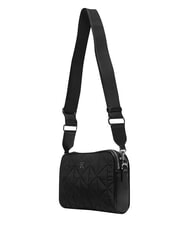CALVIN KLEIN QUILTED NYLON Mini sac bandouli&egrave;re, avec bandouli&egrave;re sur noir - Sacs pour Femme - 3