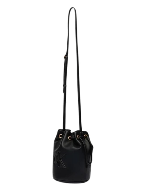 BOLD CK Sac seau, avec bandouli&egrave;re sur noir - Sacs pour Femme