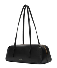 CALVIN KLEIN FOIL LOGO Sac bandouli&egrave;re, sac de voyage noix de coco noire/grill&eacute;e - Sacs pour Femme - 4