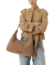 CALVIN KLEIN EMBLEM JAQUARD Le sac bandouli&egrave;re tige de ma&iuml;s/&agrave; d&eacute;terminer aop jqd - Sacs pour Femme - 2