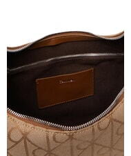 CALVIN KLEIN EMBLEM JAQUARD Le sac bandouli&egrave;re tige de ma&iuml;s/&agrave; d&eacute;terminer aop jqd - Sacs pour Femme - 6