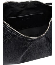 CALVIN KLEIN ENGRAVED HW sac bandouli&egrave;re sur noir - Sacs pour Femme - 6